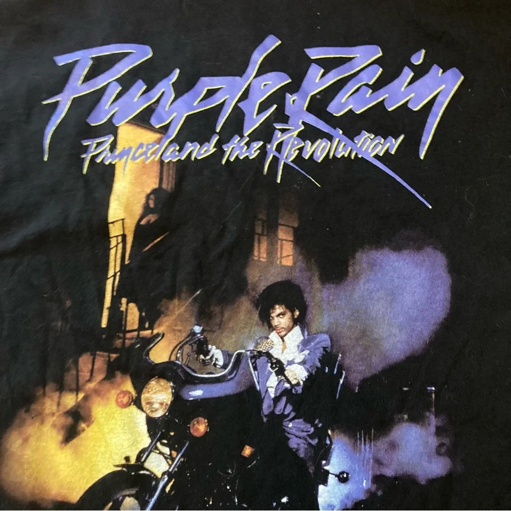 Prince Purple Rain Tshirt Official Estate 2XL - Picture 2 of 5